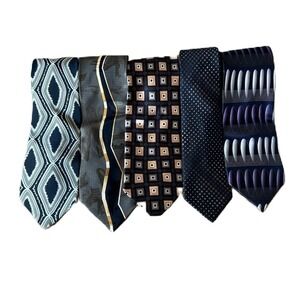 Bundle of 5 Ties Varied Colors and Patterns